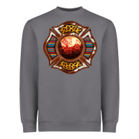 Storm Western Firefighter Symbol Heavyweight Sweatshirt - RanaPortraitStore
