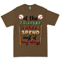 Cacao at the ballpark is where i spend most my days Premium Tee - BundleAndBundleShop