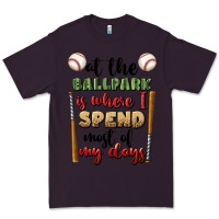 Plum at the ballpark is where i spend most my days Premium Tee - BundleAndBundleShop