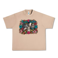 Burro Happy Easter Urban Heavy Tee - CowhideDigitalArt