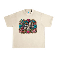Sandshell Happy Easter Urban Heavy Tee - CowhideDigitalArt