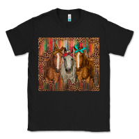 Black western horses with bandanas Classic Tee - RanaPortraitStore