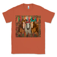 Copper western horses with bandanas Classic Tee - RanaPortraitStore