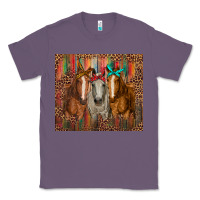 Lavender western horses with bandanas Classic Tee - RanaPortraitStore
