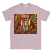 Lilac western horses with bandanas Classic Tee - RanaPortraitStore