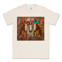 Natural western horses with bandanas Classic Tee - RanaPortraitStore