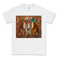 White western horses with bandanas Classic Tee - RanaPortraitStore
