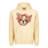 Pina Colada chihuahua pink glitter Premium Hoodie - Jasminsmagicworld