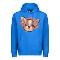 True Royal chihuahua pink glitter Premium Hoodie - Jasminsmagicworld