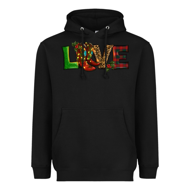 Christmas Boots Love Heavyweight Hoodie by RanaPortraitStore | Teevron