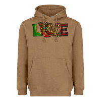Toasted Coconut Christmas boots love Heavyweight Hoodie - RanaPortraitStore