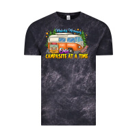 Cloud Black Making Memories Campsites Time Vintage Tee - CowhideDigitalArt