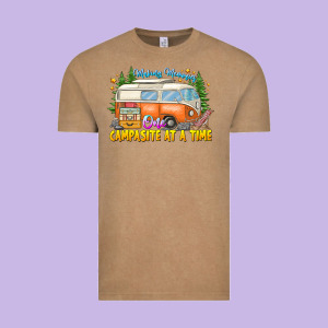 Making Memories Campsites Time Vintage Tee Designed By Cowhidedigitalart