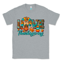 Heather Grey Love Thanksgiving Gobble And Frappe Classic Tee - FaDigitalArtStudio