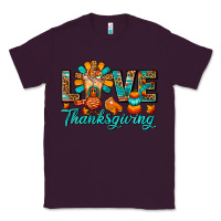 Plum Love Thanksgiving Gobble And Frappe Classic Tee - FaDigitalArtStudio