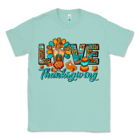 Seafoam Love Thanksgiving Gobble And Frappe Classic Tee - FaDigitalArtStudio