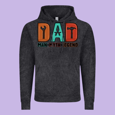 Dad Man Myth Legend Vintage Hoodie Designed By Artiststas