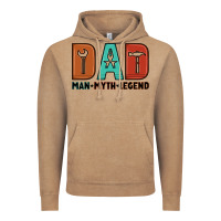 Vintage Coffee dad man myth legend Vintage Hoodie - Artiststas