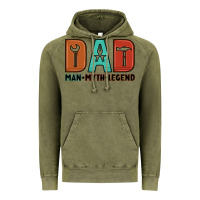 Vintage Olive dad man myth legend Vintage Hoodie - Artiststas