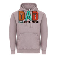 Vintage Zinc dad man myth legend Vintage Hoodie - Artiststas