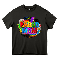 Asphalt proud mom lgbt Heavy Core Tee - FaDigitalArtStudio