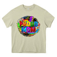 Mossy proud mom lgbt Heavy Core Tee - FaDigitalArtStudio