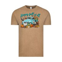 Vintage Coffee Happy Fall Y'all Vintage Tee - LillyAllenDesigns