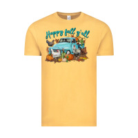 Vintage Mustard Happy Fall Y'all Vintage Tee - LillyAllenDesigns