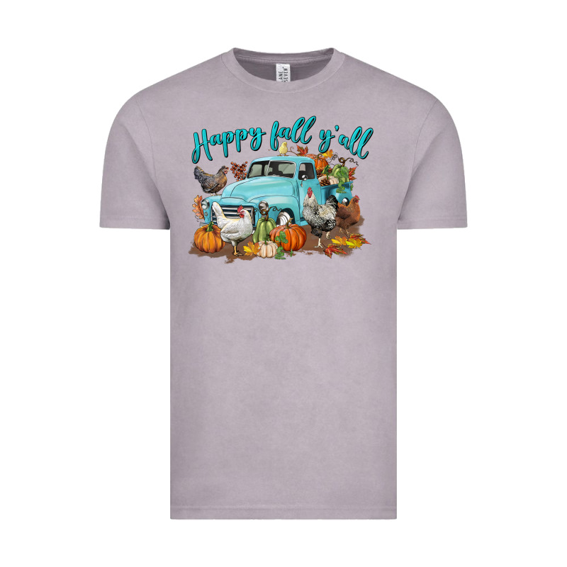 Happy Fall Y'all Vintage Tee by LillyAllenDesigns | Teevron