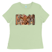 Matcha Rodeo Mom Cow Ladies Tee - CowhideDigitalArt