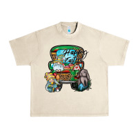 Sandshell Happy Easter Urban Heavy Tee - CowhideDigitalArt