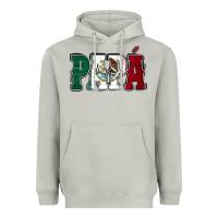 Moon Dust Mexican Flag Papá Heavyweight Hoodie - Jasminsmagicworld