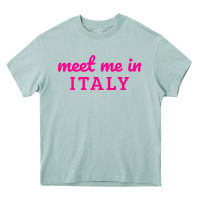 Arona meet me in italy Heavy Core Tee - DesigneFamous