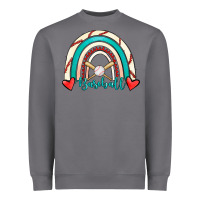 Storm Baseball Rainbow Heavyweight Sweatshirt - RanaPortraitStore
