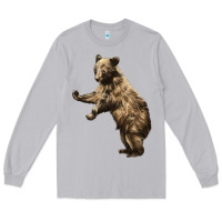 Moon Dust Brown Bear Cub Long Sleeve Tee - LillyAllenDesigns