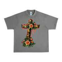 Tornado Flower Cross Urban Heavy Tee - Jasminsmagicworld