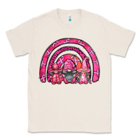 Natural breast cancer rainbow gnomes Classic Tee - FaDigitalArtStudio