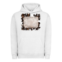 Pigment Lunar Rock cowhide frames background Urban Hoodie - RanaPortraitStore