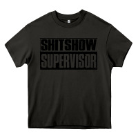 Asphalt shitshow supervisor Heavy Core Tee - DesigneFamous