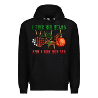 Black i like big bulbs and i can not lie Premium Hoodie - BarkalooDesign