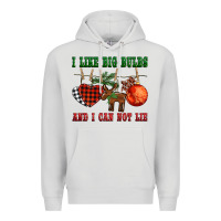 Dove Grey i like big bulbs and i can not lie Premium Hoodie - BarkalooDesign