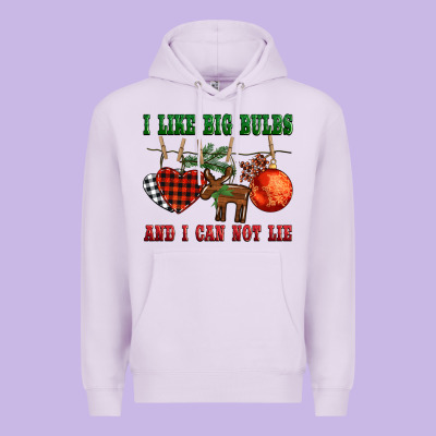 I Like Big Bulbs And I Can Not Lie Premium Hoodie Designed By Barkaloodesign