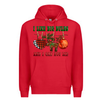Red i like big bulbs and i can not lie Premium Hoodie - BarkalooDesign
