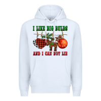 White i like big bulbs and i can not lie Premium Hoodie - BarkalooDesign