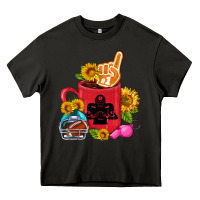 Asphalt Western Football Coffee cup Heavy Core Tee - FaDigitalArtStudio