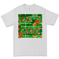 Dove Grey american football megaphone and game seamless pattern Premium Tee - BundleAndBundleShop