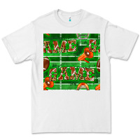 White american football megaphone and game seamless pattern Premium Tee - BundleAndBundleShop