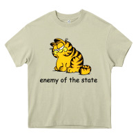 Mossy comrade garf classic Heavy Core Tee - DesigneFamous