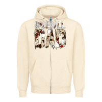 Sandshell no background baseball dad Zipper Hoodie - Jasminsmagicworld