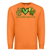 Carrot peace love cactus Premium Sweatshirt - Jasminsmagicworld